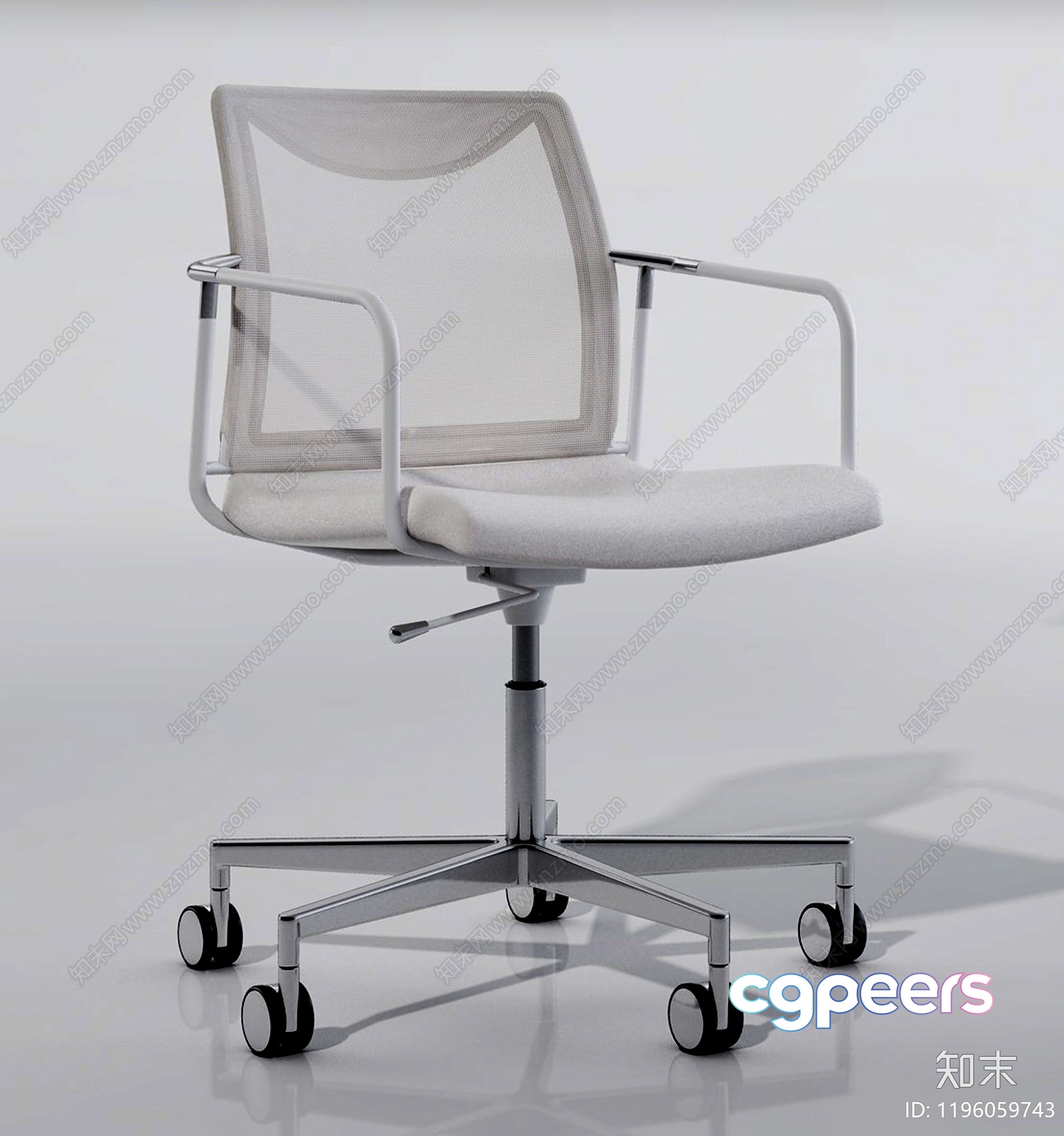 Modern Office Chair 3D Model - 12111 - VRAY Render Modern Office Chair 3D Model - 12111 - VRAY Render