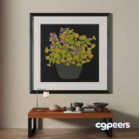 Modern Living Room 3D Model - 11438 - VRAY Render