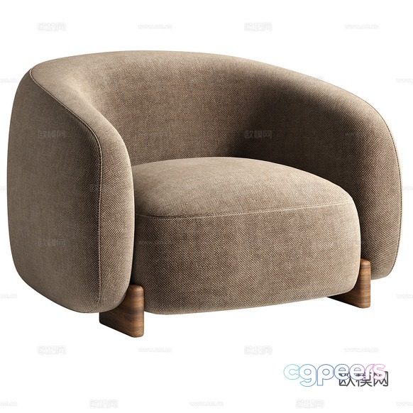 Modern Gray Chair 3D Model - 4501 - CORONA Render Modern Gray Chair 3D Model - 4501 - CORONA Render