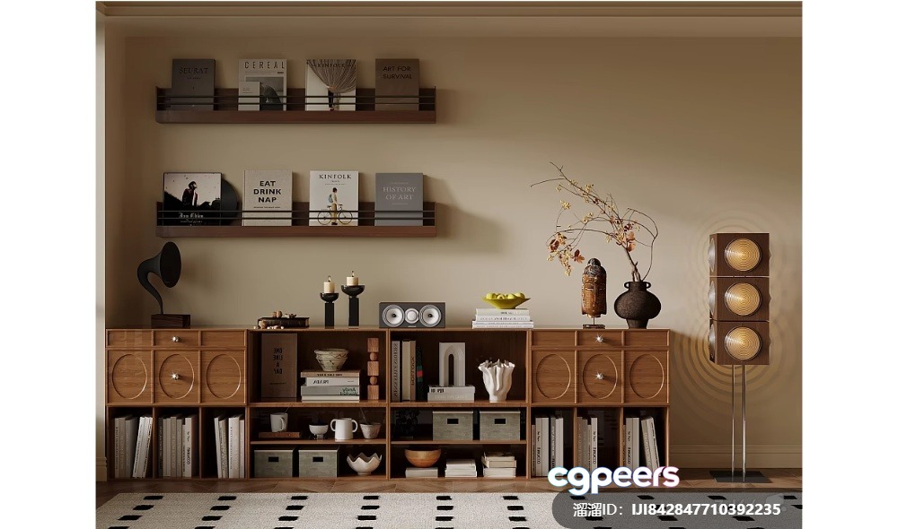 Cozy Home Decor 3D Model - 6699 - VRAY Render