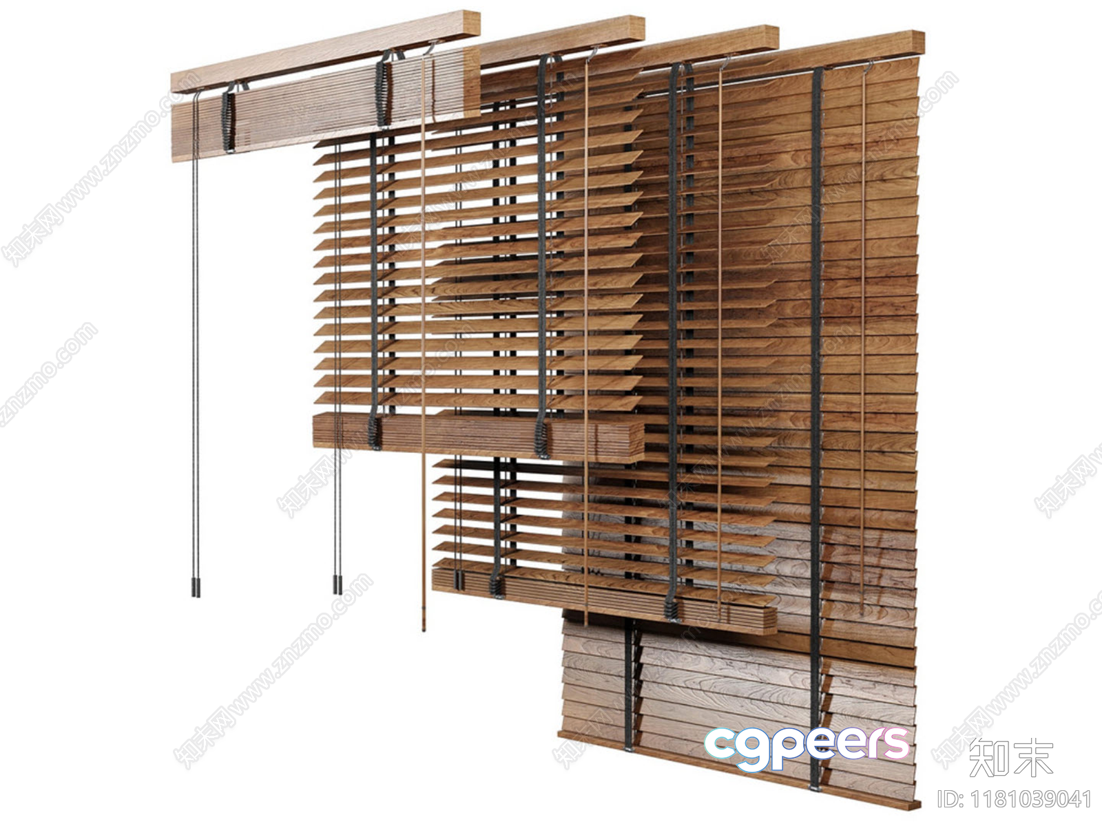 Wooden Blinds 3D Model - 9219 - VRAY Render Wooden Blinds 3D Model - 9219 - VRAY Render
