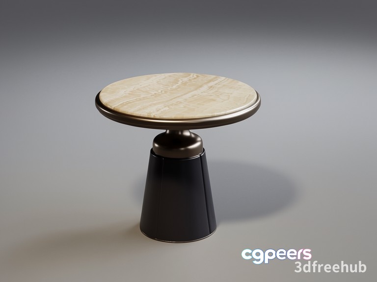 Small Table With A Marble Top 3D Model - 20169 - VRAY Render Small Table With A Marble Top 3D Model - 20169 - VRAY Render