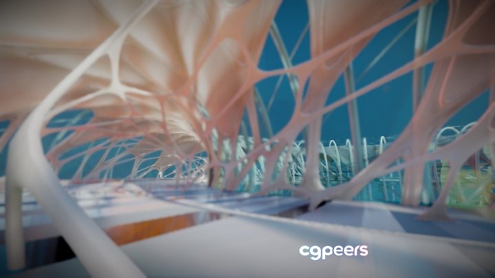 3D Game Assets - Futuristic Architectural Structure 17 3D Game Assets - Futuristic Architectural Structure 17