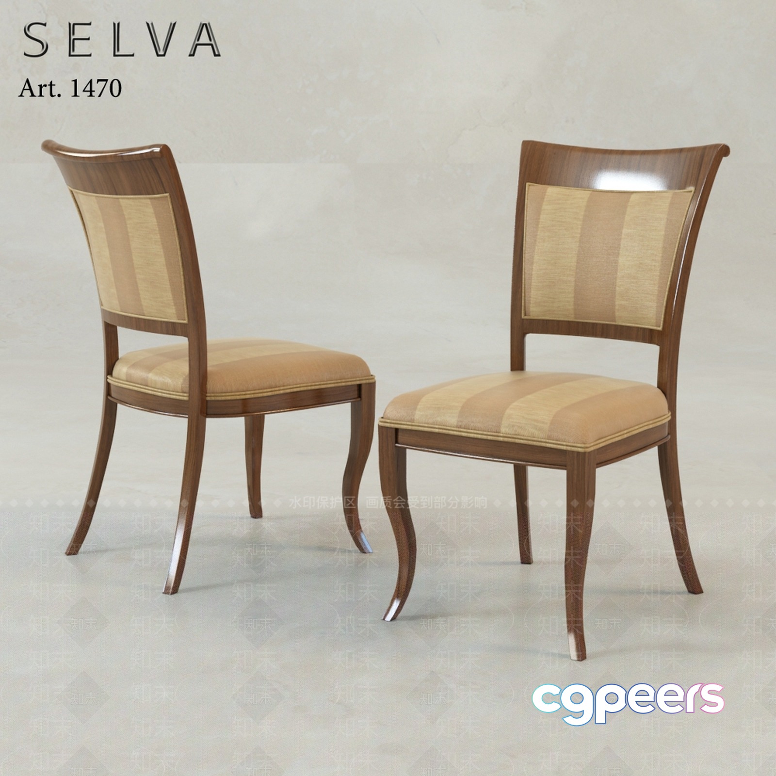 Wooden Dining Chairs 3D Model - 6859 - VRAY Render Wooden Dining Chairs 3D Model - 6859 - VRAY Render