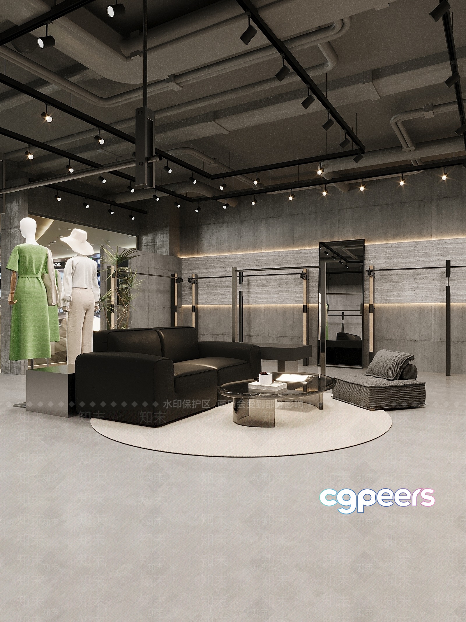 Modern Interior Design 3D Model - 16049 - VRAY Render Modern Interior Design 3D Model - 16049 - VRAY Render