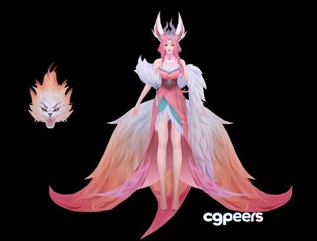 3D Game Assets - Demon Fox 3D Game Assets - Demon Fox