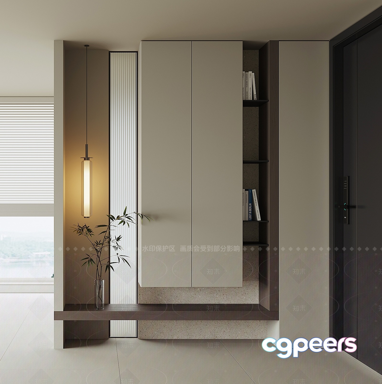 Modern Light Fixture 3D Model - 1694 - VRAY Render Modern Light Fixture 3D Model - 1694 - VRAY Render