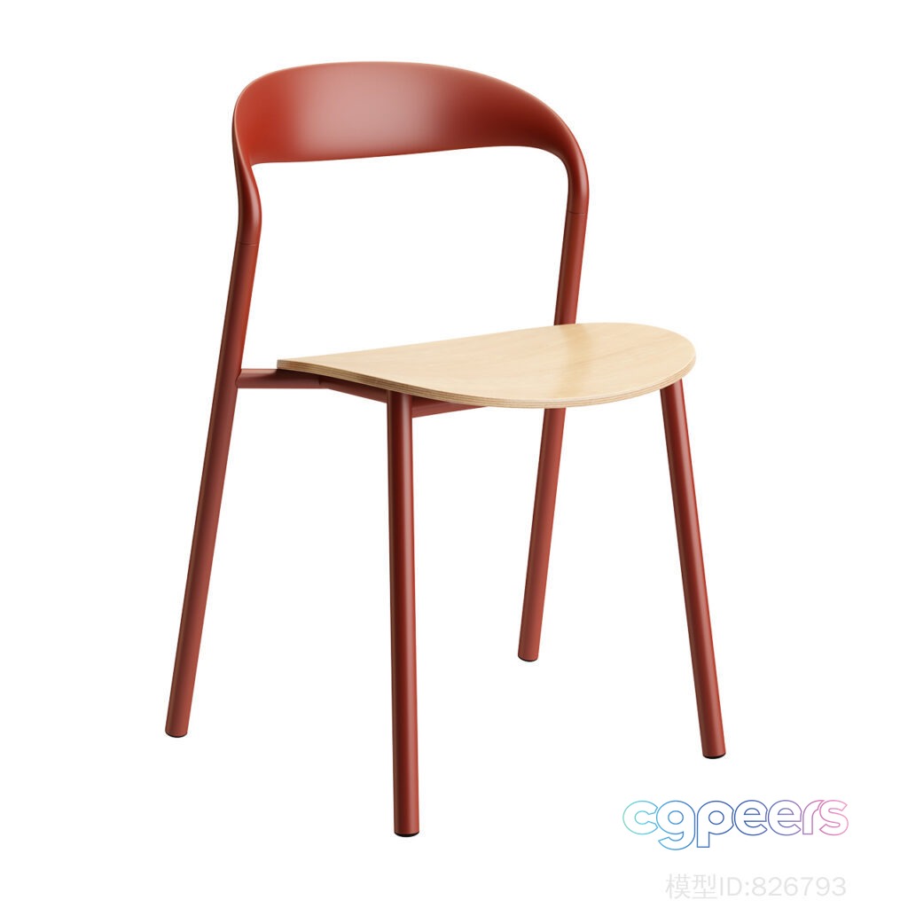 Wooden Chair 3D Model - 17289 - VRAY Render