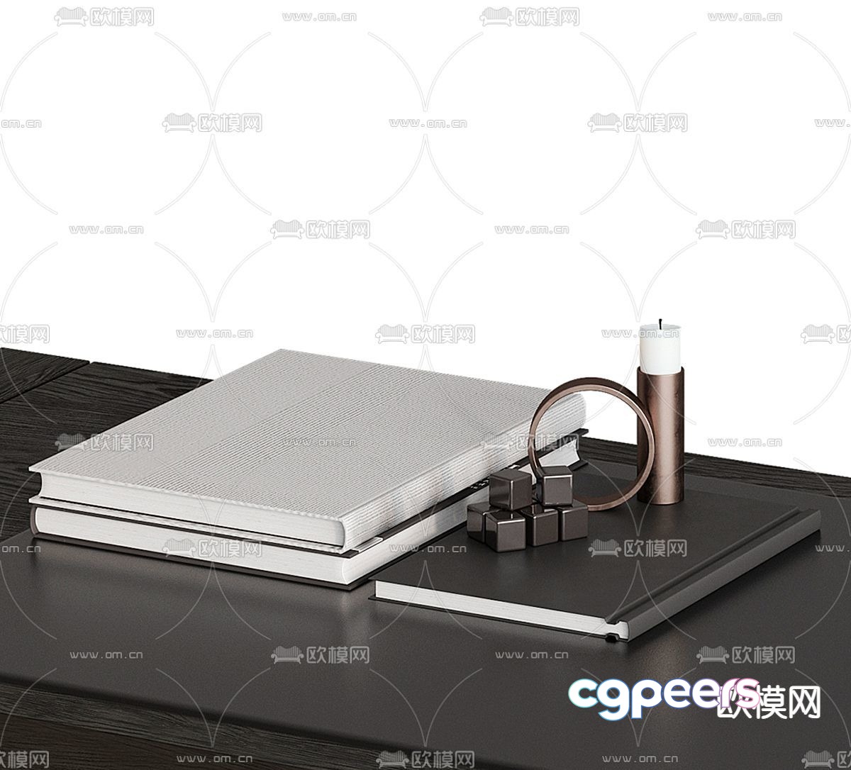 Modern Home Decor 3D Model - 8929 - CORONA Render
