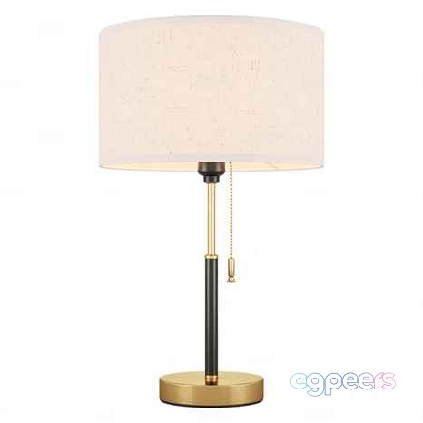 Gold Light Fixture 3D Model - 616 - CORONA Render
