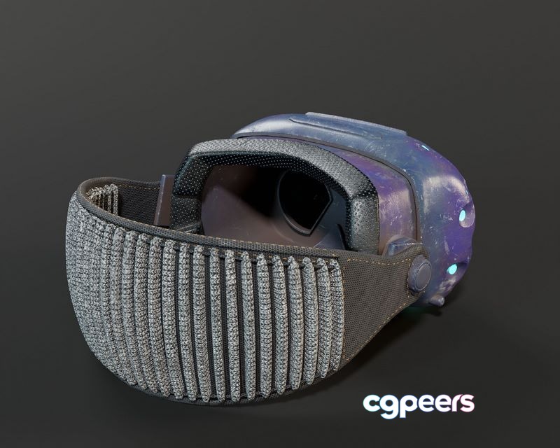 3D Game Assets - Sci-Fi Nano Hacker Headset Visor MK1 Low-poly 3D Game Assets - Sci-Fi Nano Hacker Headset Visor MK1 Low-poly
