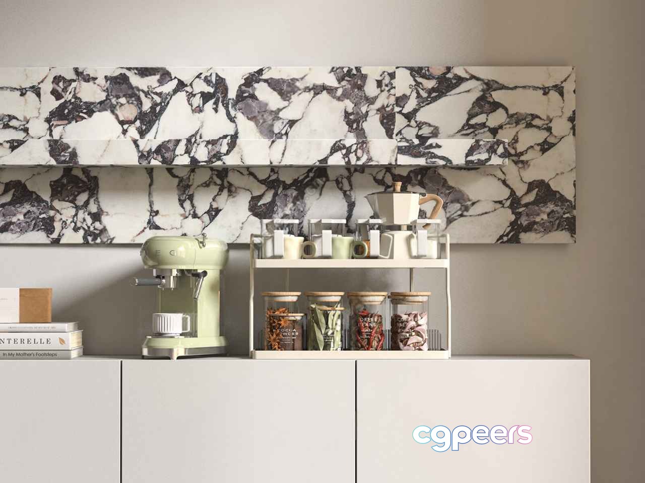A Kitchen Counter 3D Model - 8797 - VRAY Render A Kitchen Counter 3D Model - 8797 - VRAY Render