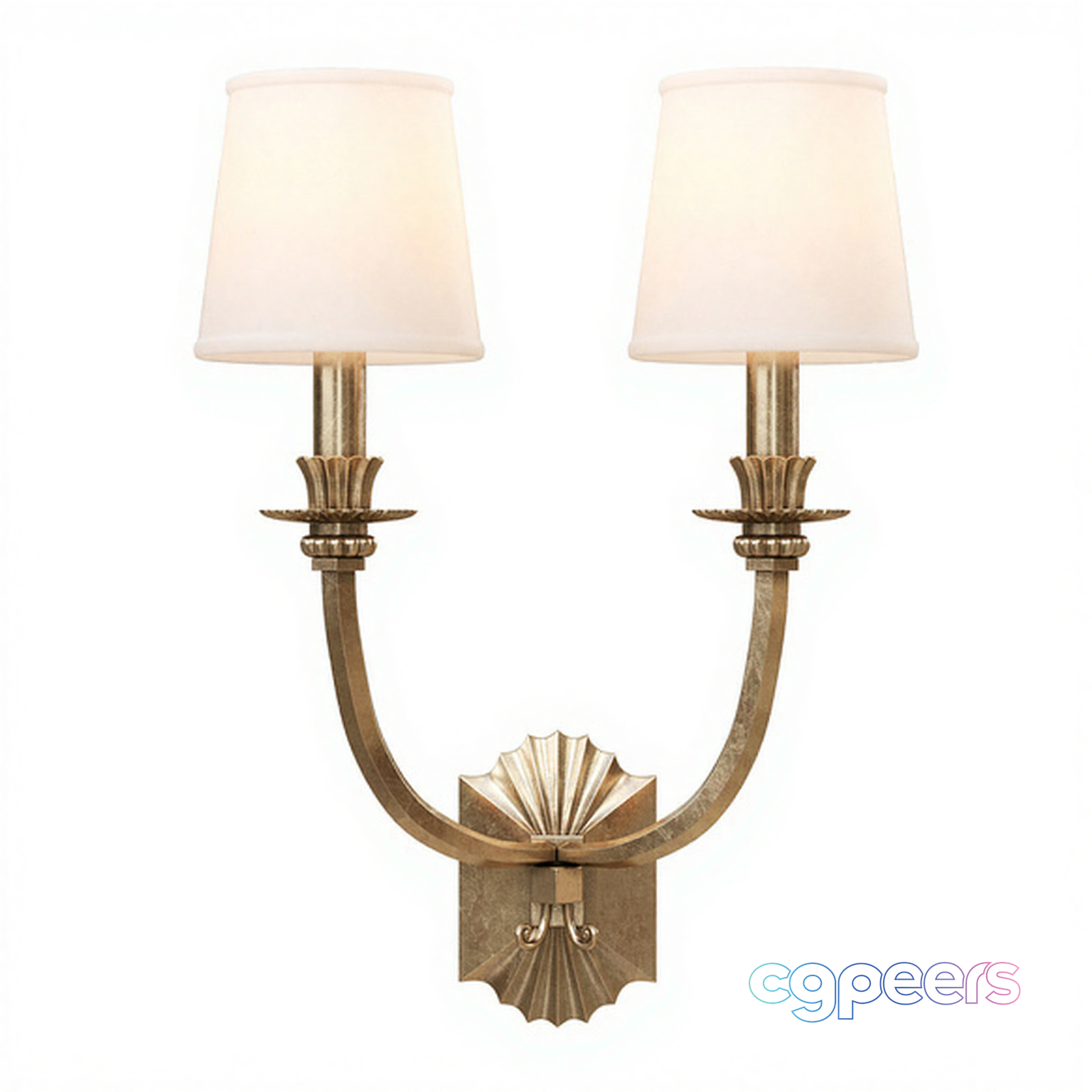 Gold Light Fixture 3D Model - 11319 - CORONA Render Gold Light Fixture 3D Model - 11319 - CORONA Render