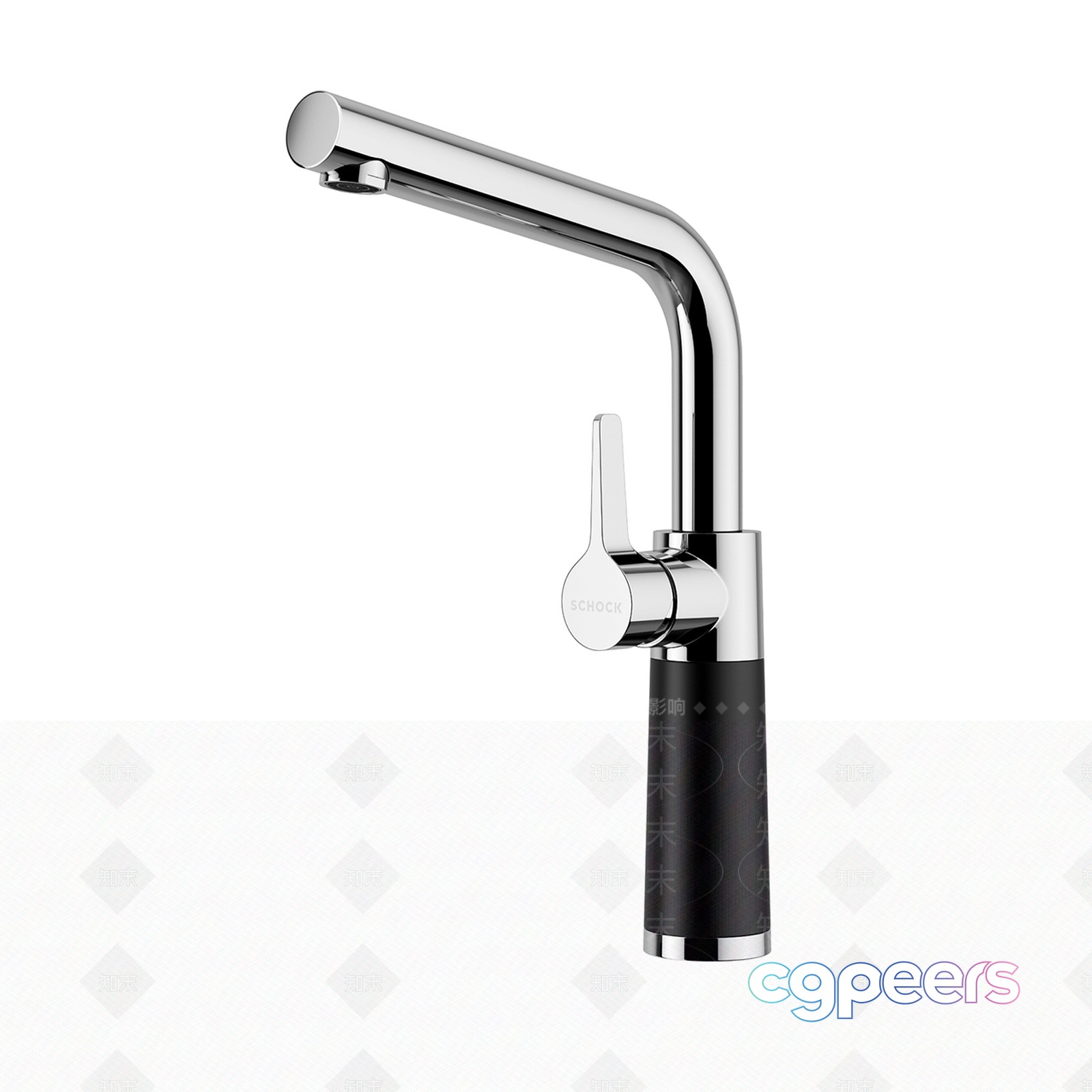 Silver Faucet 3D Model - 11240 - VRAY Render