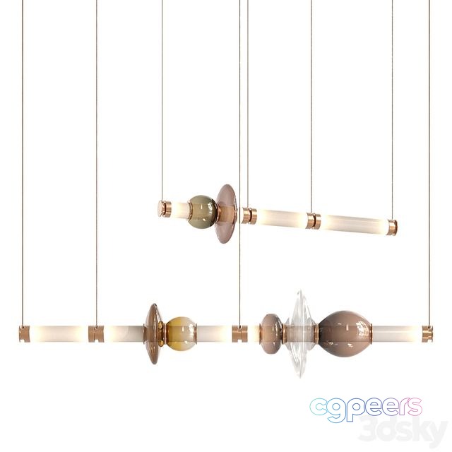 3ds Max Free - Luna Chandelier - One Tier - Large 3ds Max Free - Luna Chandelier - One Tier - Large