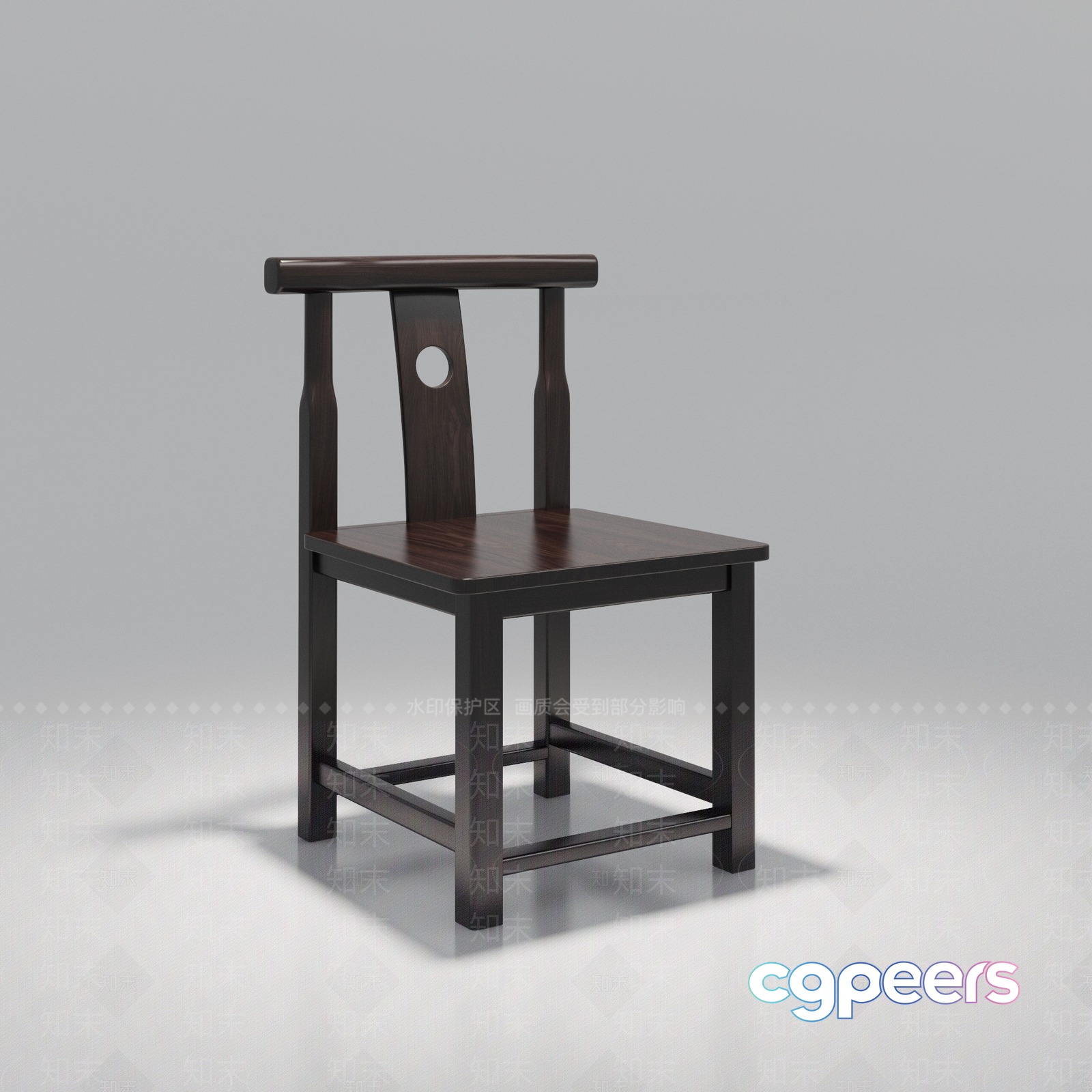 Wooden Dining Chair 3D Model - 21459 - VRAY Render Wooden Dining Chair 3D Model - 21459 - VRAY Render