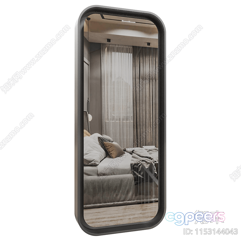 Cozy Bedroom 3D Model - 6111 - VRAY Render