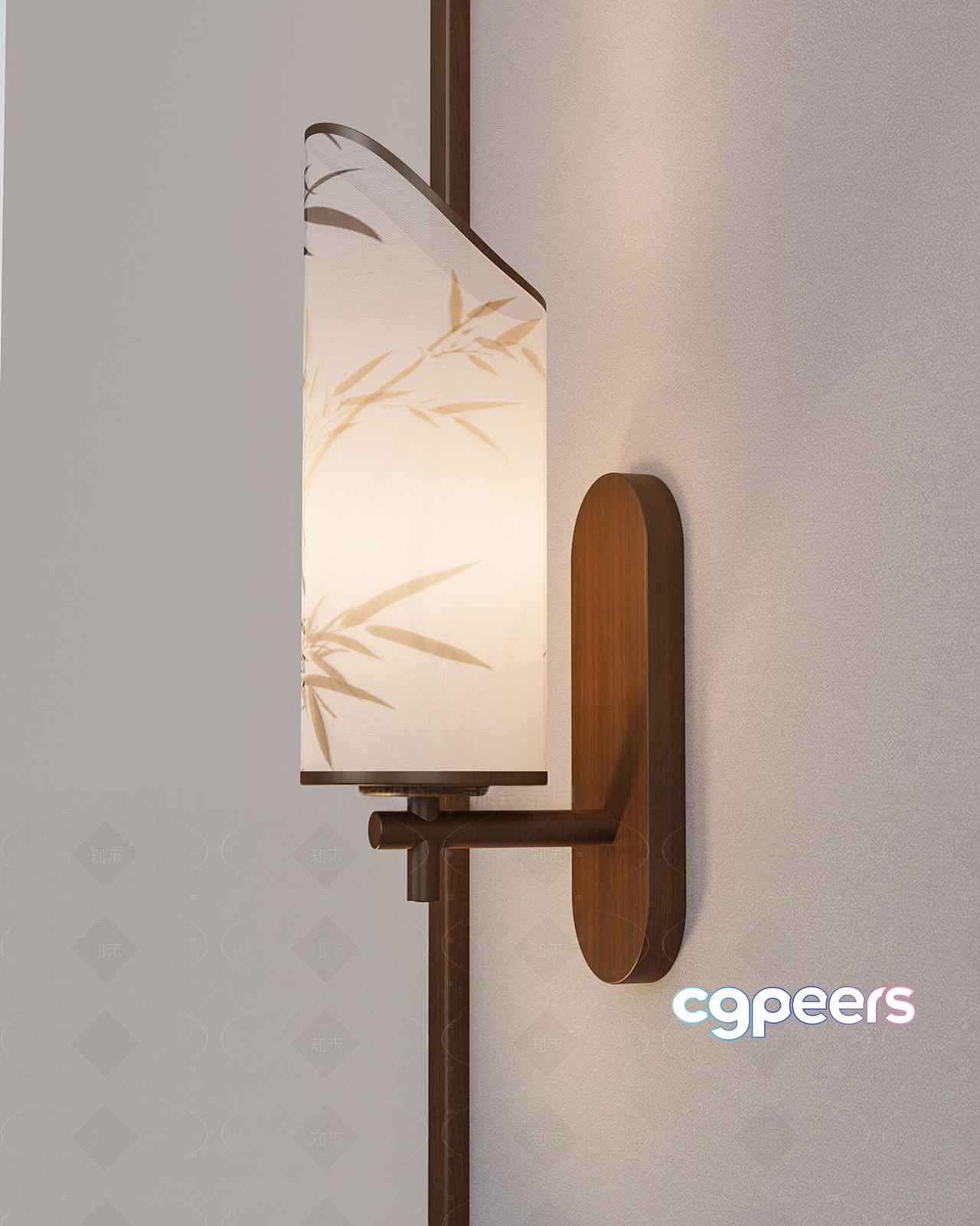Gold Light Fixture 3D Model - 5875 - CORONA Render Gold Light Fixture 3D Model - 5875 - CORONA Render