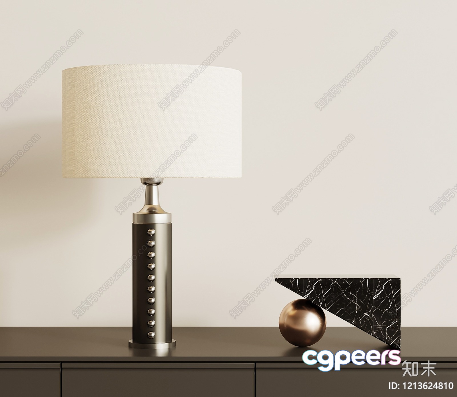 Modern Table Lamp 3D Model - 6920 - VRAY Render Modern Table Lamp 3D Model - 6920 - VRAY Render