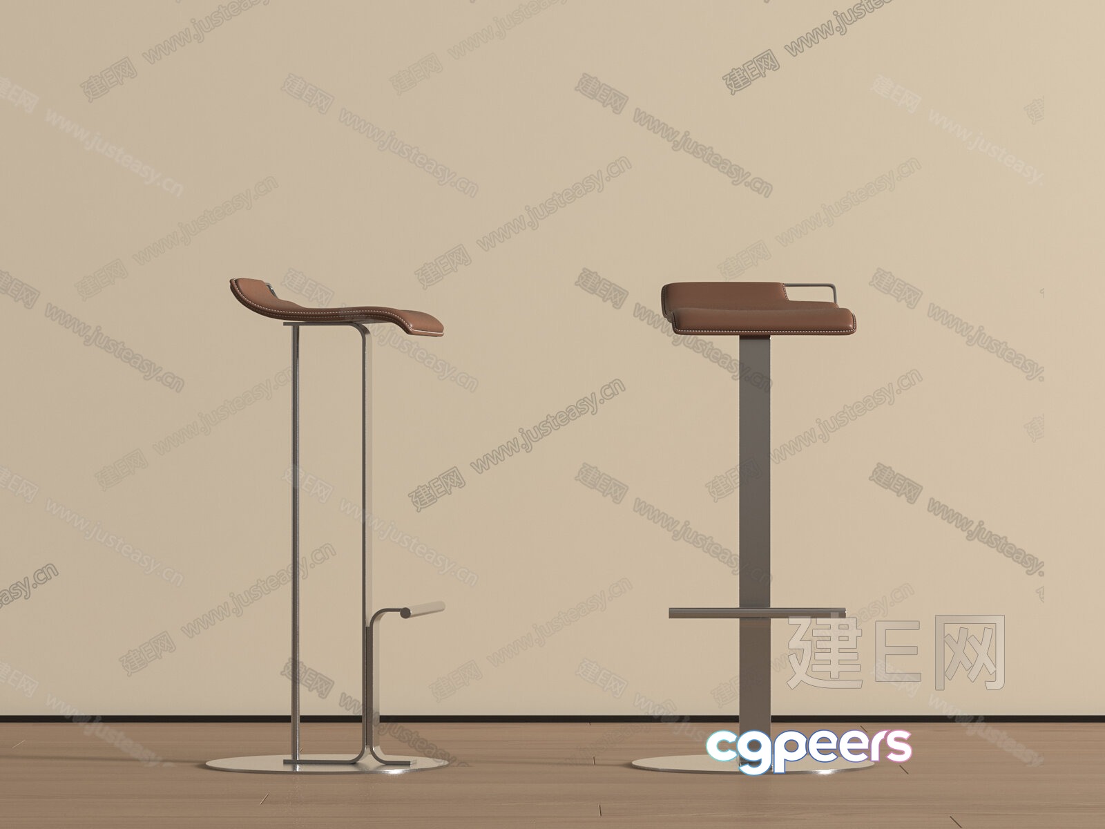 Modern Bar Stools 3D Model - 11489 - VRAY Render Modern Bar Stools 3D Model - 11489 - VRAY Render