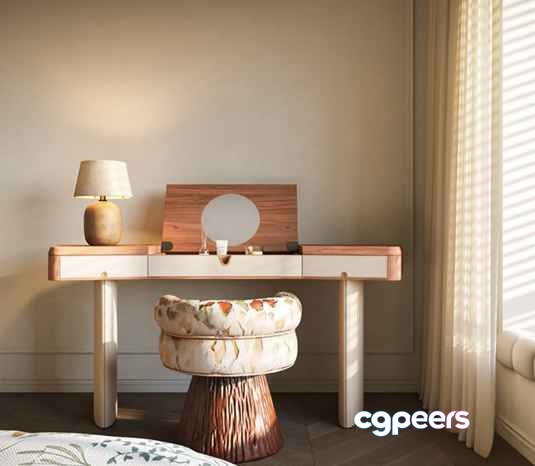 Cozy Bedroom 3D Model - 4473 - VRAY Render