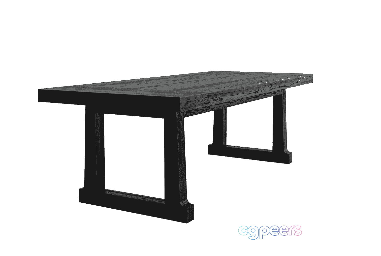 A Black Table 3D Model - 13162 - CORONA Render A Black Table 3D Model - 13162 - CORONA Render