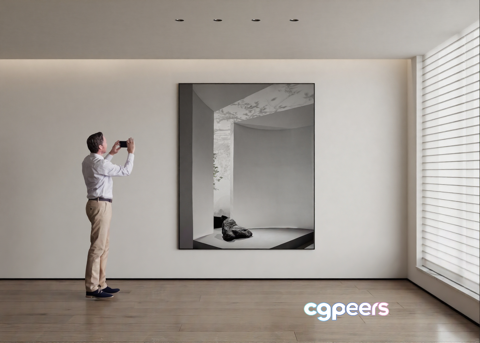 A Man In A White Shirt 3D Model - 4772 - CORONA Render A Man In A White Shirt 3D Model - 4772 - CORONA Render