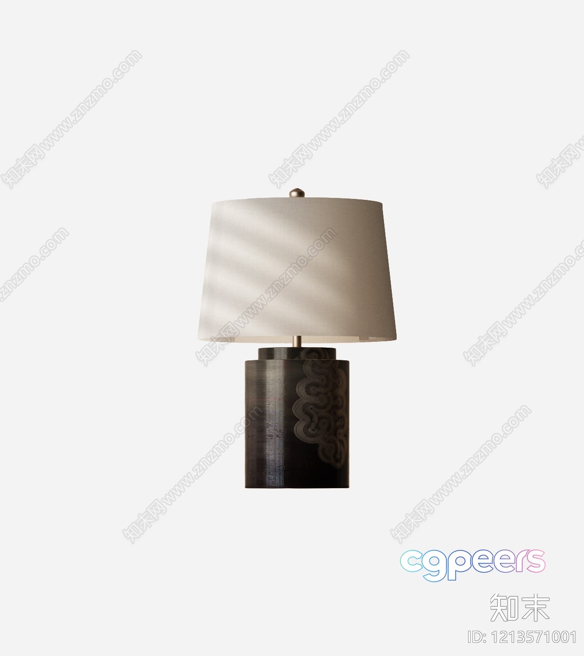 Cozy Table Lamp 3D Model - 6584 - VRAY Render