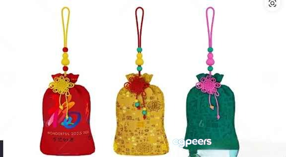 Three Colorful Bags With Drawstrings 3D Model - 9153 - VRAY Render Three Colorful Bags With Drawstrings 3D Model - 9153 - VRAY Render