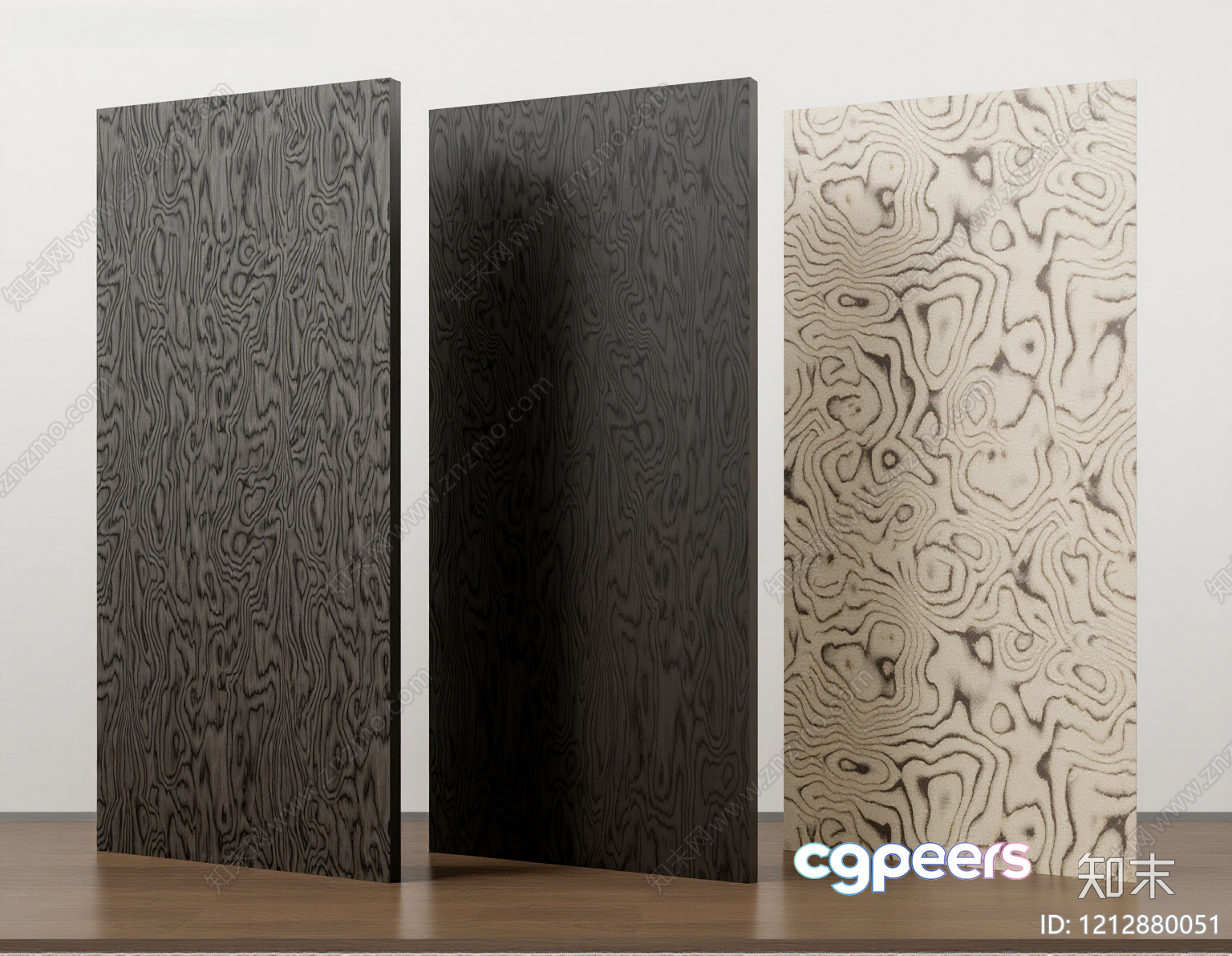 Wooden Wall Panels 3D Model - 21139 - VRAY Render Wooden Wall Panels 3D Model - 21139 - VRAY Render