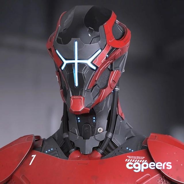 3D Game Assets - Robot print 3D Game Assets - Robot print