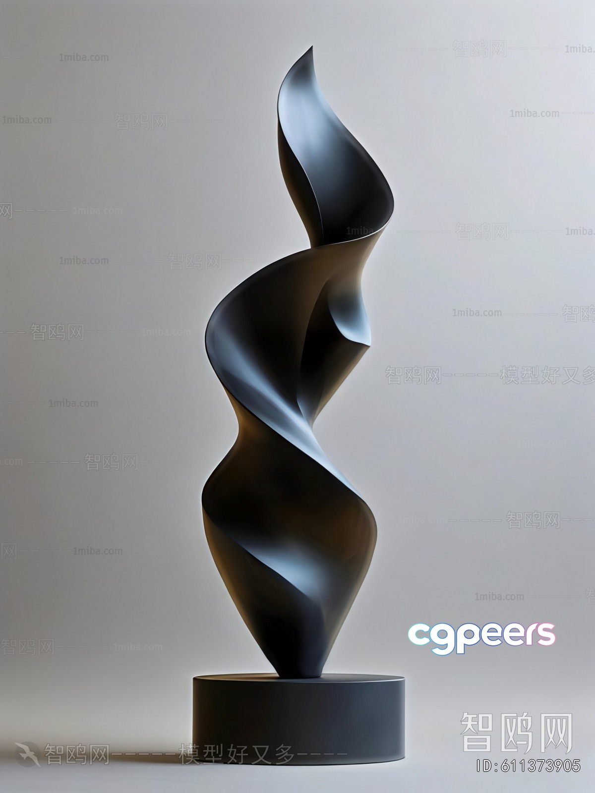 Abstract Sculpture 3D Model - 19739 - CORONA Render