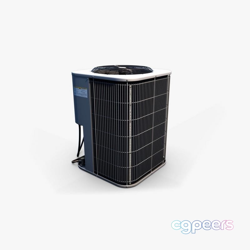 3D Game Assets - Air Conditioner 01 3D Game Assets - Air Conditioner 01