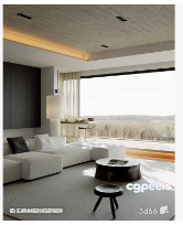 Modern Living Room 3D Model - 9959 - VRAY Render Modern Living Room 3D Model - 9959 - VRAY Render