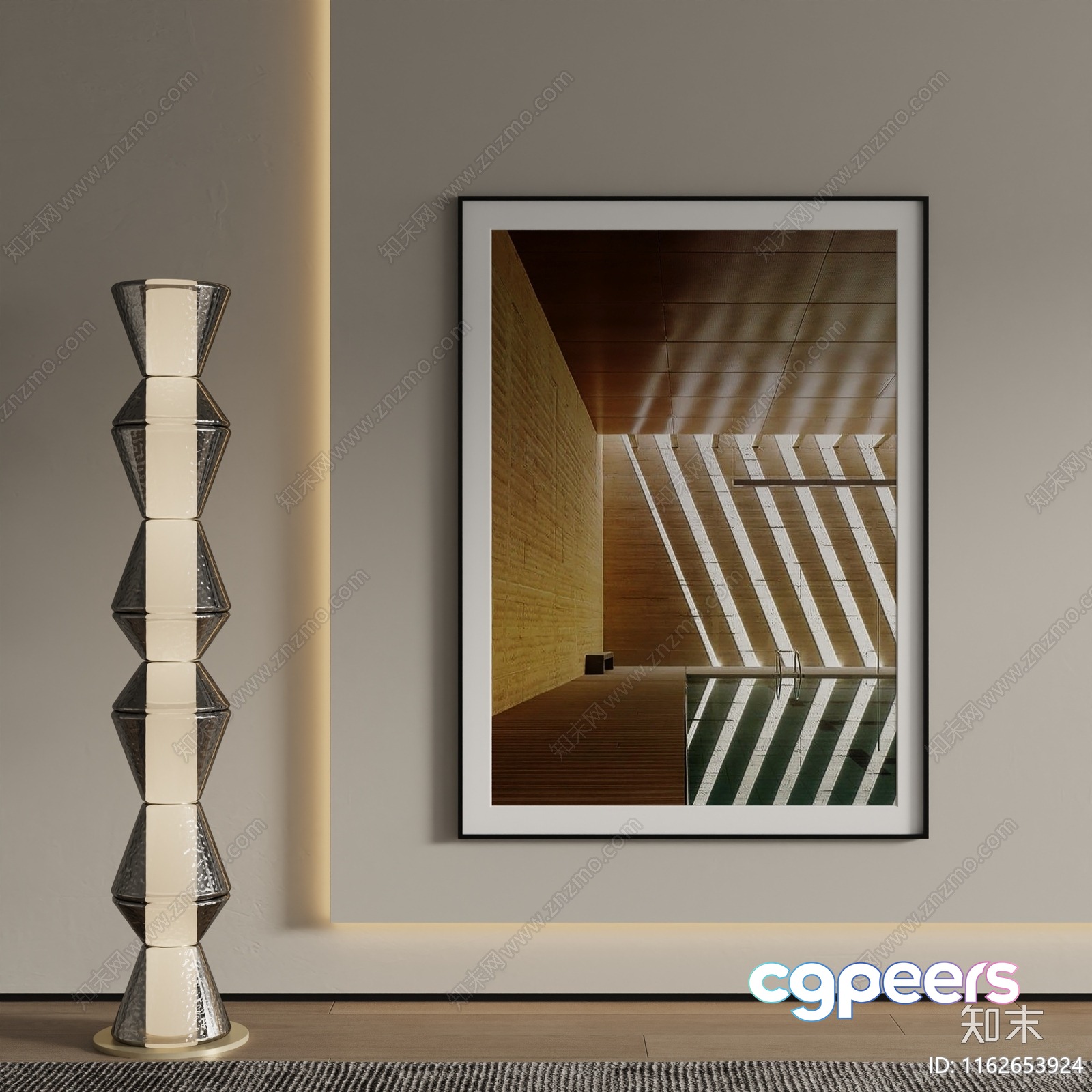 Modern Interior Design 3D Model - 6861 - VRAY Render