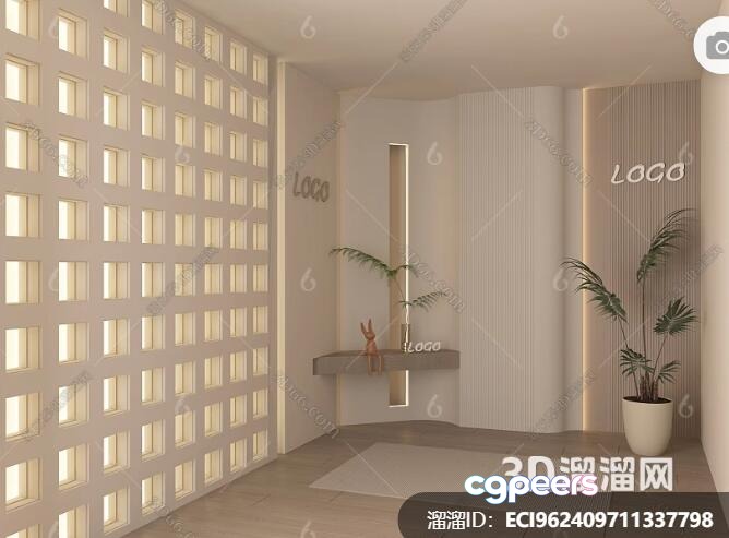 Modern Interior Design 3D Model - 3068 - VRAY Render Modern Interior Design 3D Model - 3068 - VRAY Render