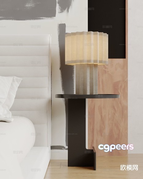 Modern Table Lamp 3D Model - 7952 - CORONA Render Modern Table Lamp 3D Model - 7952 - CORONA Render