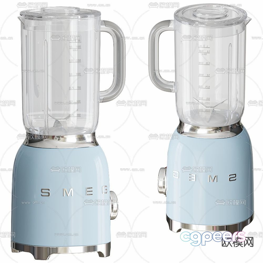 Smeg Blender 3D Model - 7271 - VRAY Render Smeg Blender 3D Model - 7271 - VRAY Render