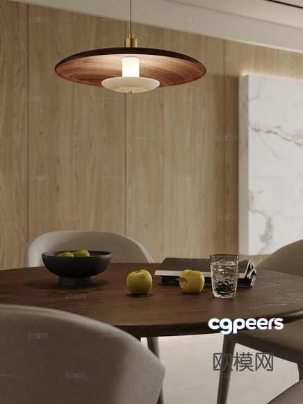 Modern Light Fixture 3D Model - 22320 - CORONA Render