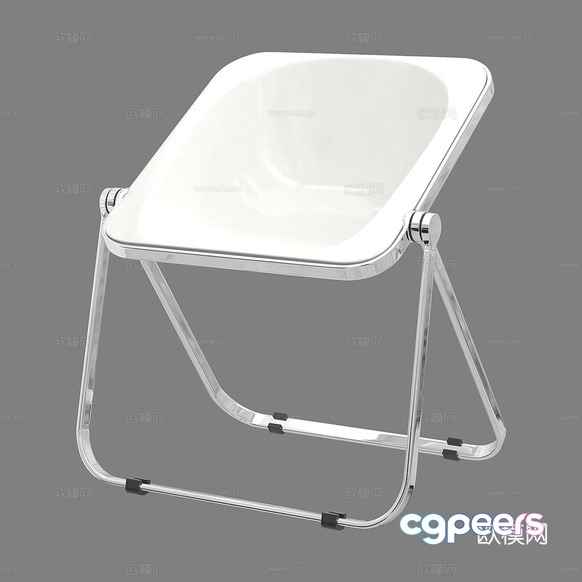 Modern White Chair 3D Model - 23149 - VRAY Render Modern White Chair 3D Model - 23149 - VRAY Render