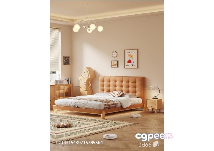Cozy Bedroom 3D Model - 9440 - VRAY Render Cozy Bedroom 3D Model - 9440 - VRAY Render