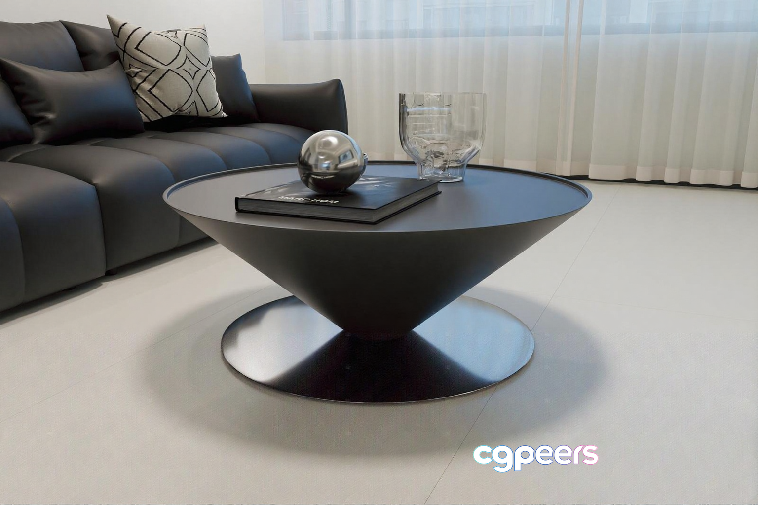 Modern Coffee Table 3D Model - 6460 - VRAY Render Modern Coffee Table 3D Model - 6460 - VRAY Render