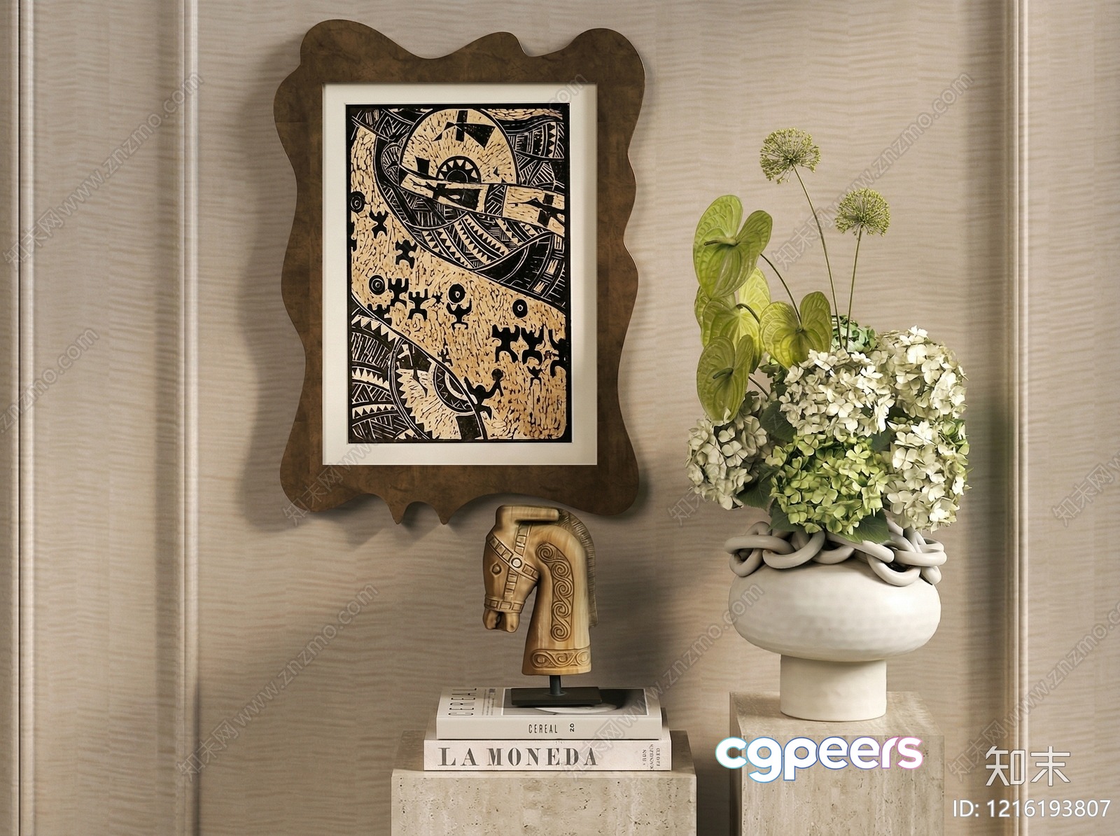 Cozy Artistic Space 3D Model - 13776 - VRAY Render Cozy Artistic Space 3D Model - 13776 - VRAY Render