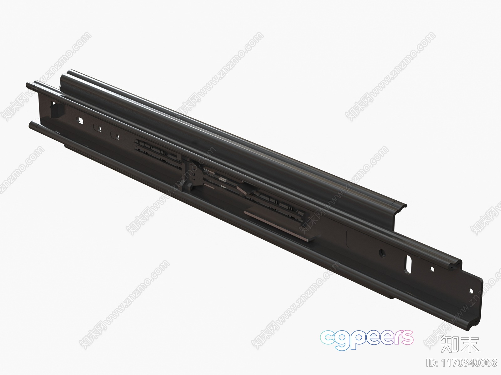 Modern Wooden Drawer 3D Model - 11445 - VRAY Render