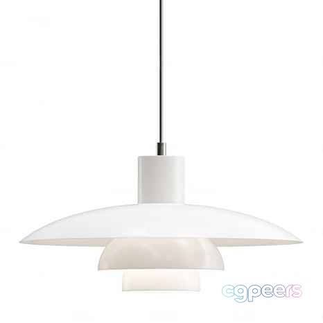 Modern White Pendant Light 3D Model - 10503 - VRAY Render Modern White Pendant Light 3D Model - 10503 - VRAY Render