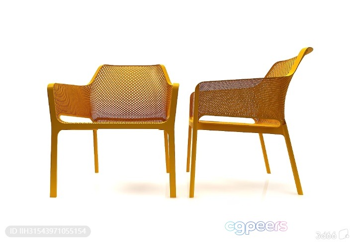 Two Chairs 3D Model - 1895 - VRAY Render
