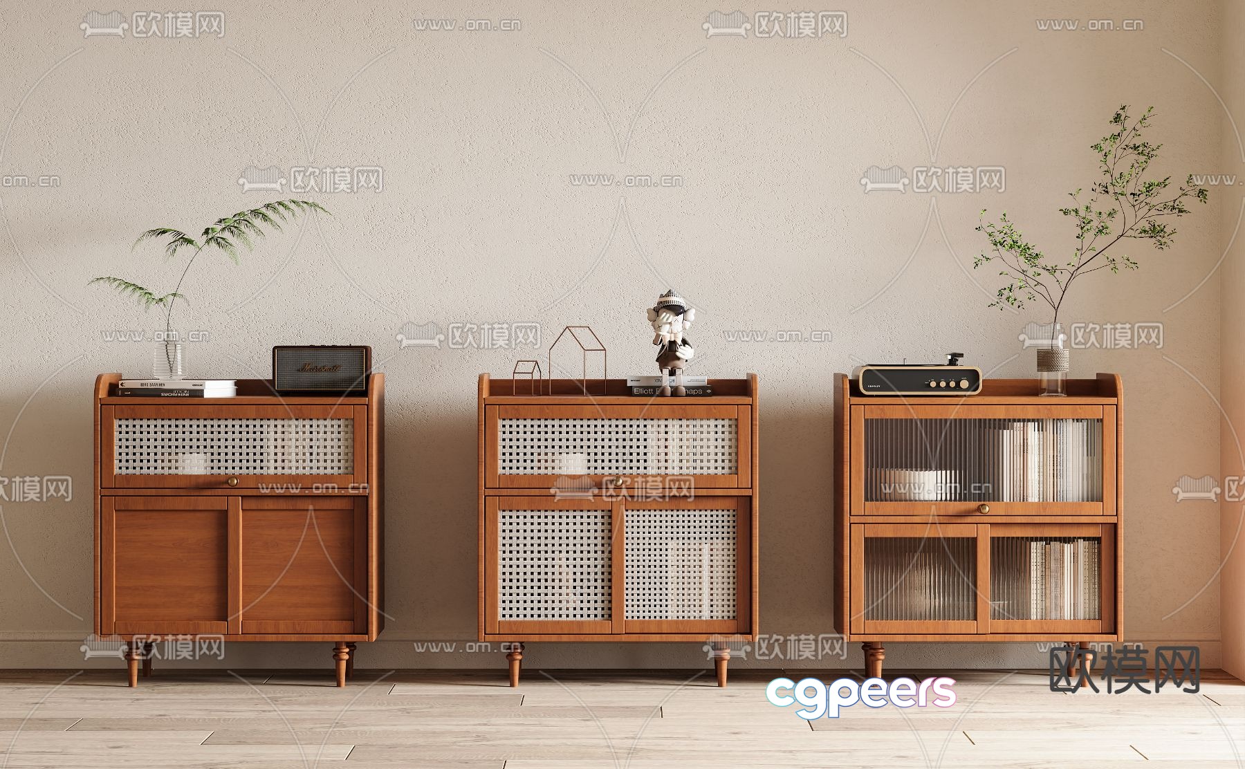 Mid-Century Modern Furniture 3D Model - 17097 - VRAY Render Mid-Century Modern Furniture 3D Model - 17097 - VRAY Render