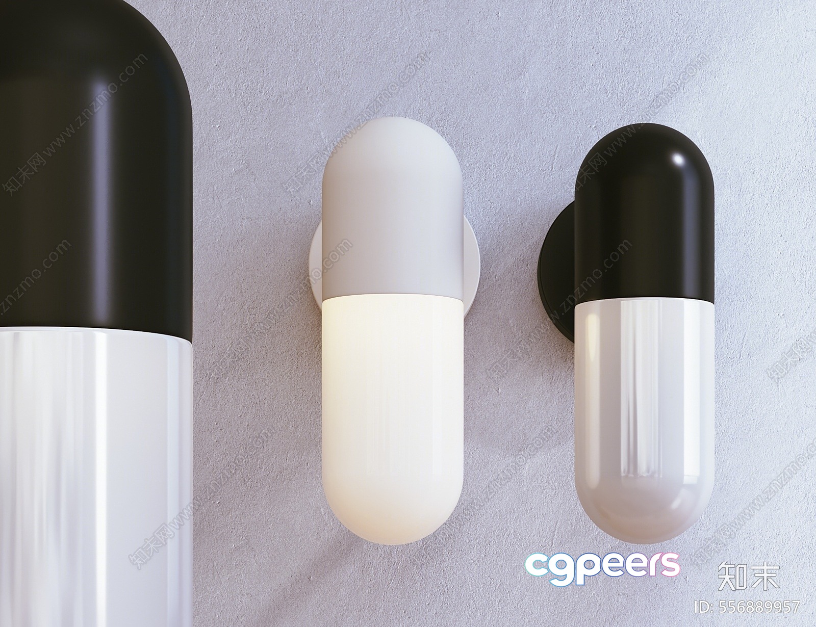 Modern Light Fixtures 3D Model - 7765 - VRAY Render