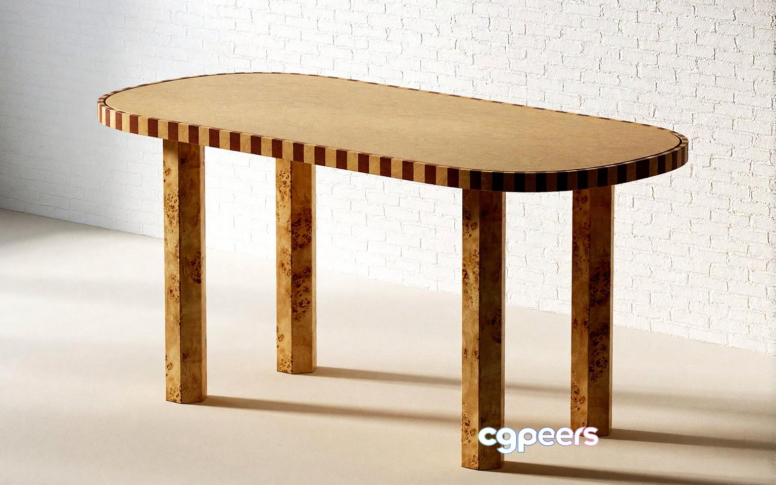 A Wooden Table 3D Model - 10247 - VRAY Render A Wooden Table 3D Model - 10247 - VRAY Render
