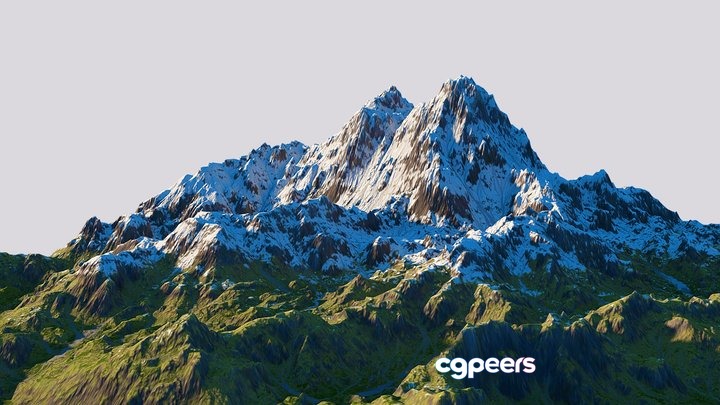 3D Game Assets - Hero Mountain 3D Game Assets - Hero Mountain
